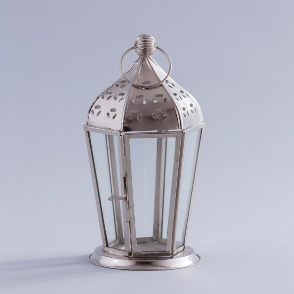 nickel plated metal tea lights