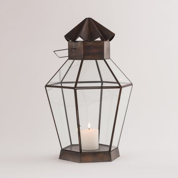 victoria design lantern copper