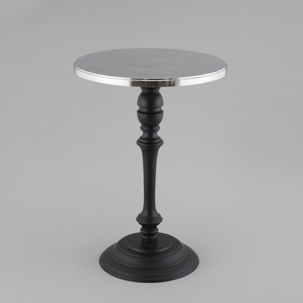 aluminium chroime side table
