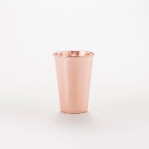hammered pure copper tumbler