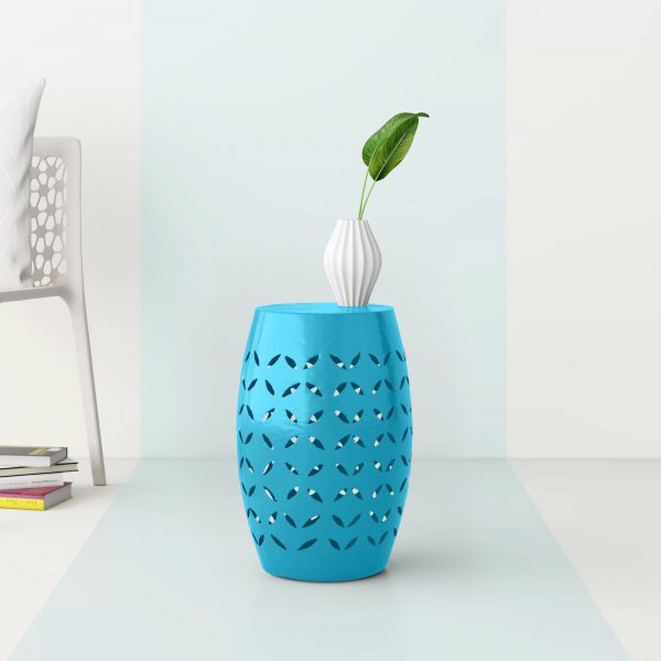 drum end table butterfly cut