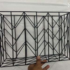 wall organizer, iron mild steel, black color hanging